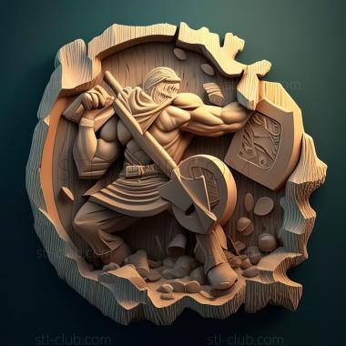 3D модель Ул Хаммервотч игра (STL)